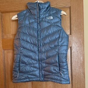 The North Face Steel Blue Quilted Vest